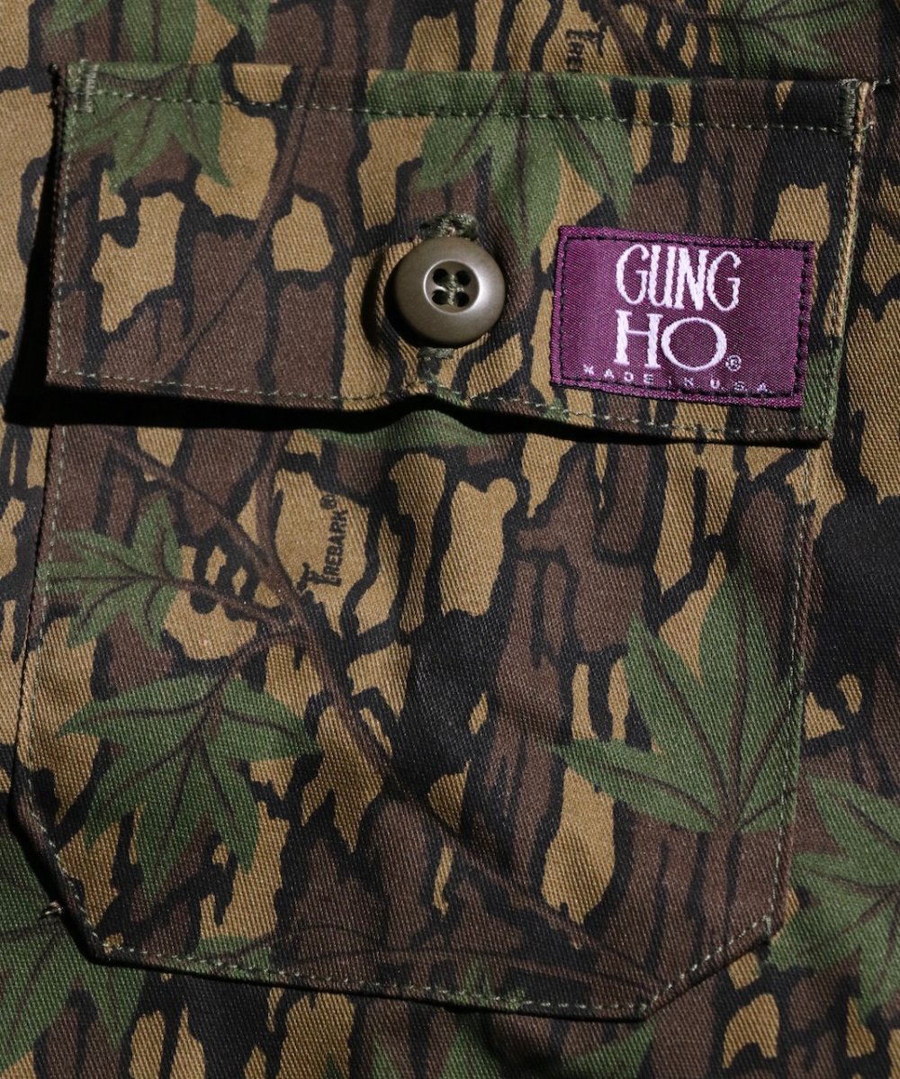 WEB限定】GUNG HO / 4 POCKET SHIRTS JACKET MADE IN USA