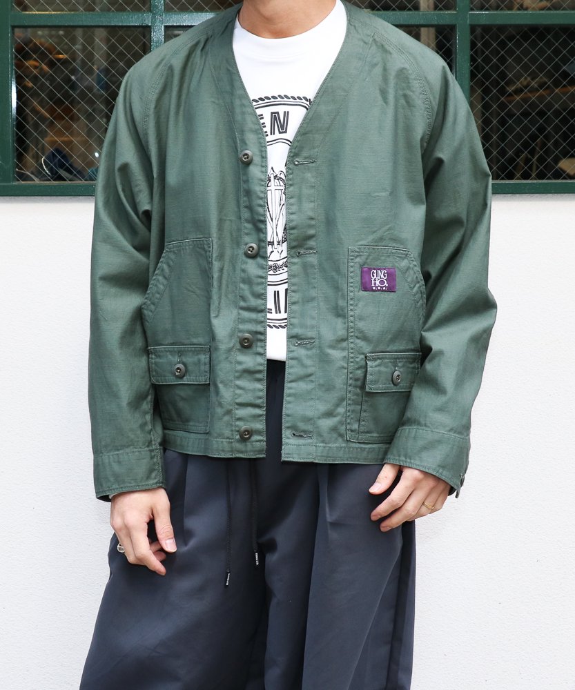 WEB限定】GUNG HO / NO COLLAR EXPEDITION JACKET