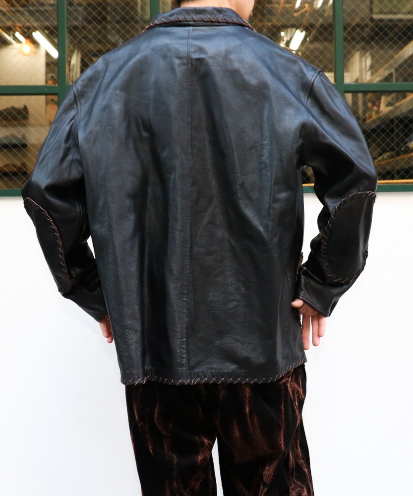 特売品コーナー BOW WOW LEATHER WOVEN CHORE COAT BOWWOW