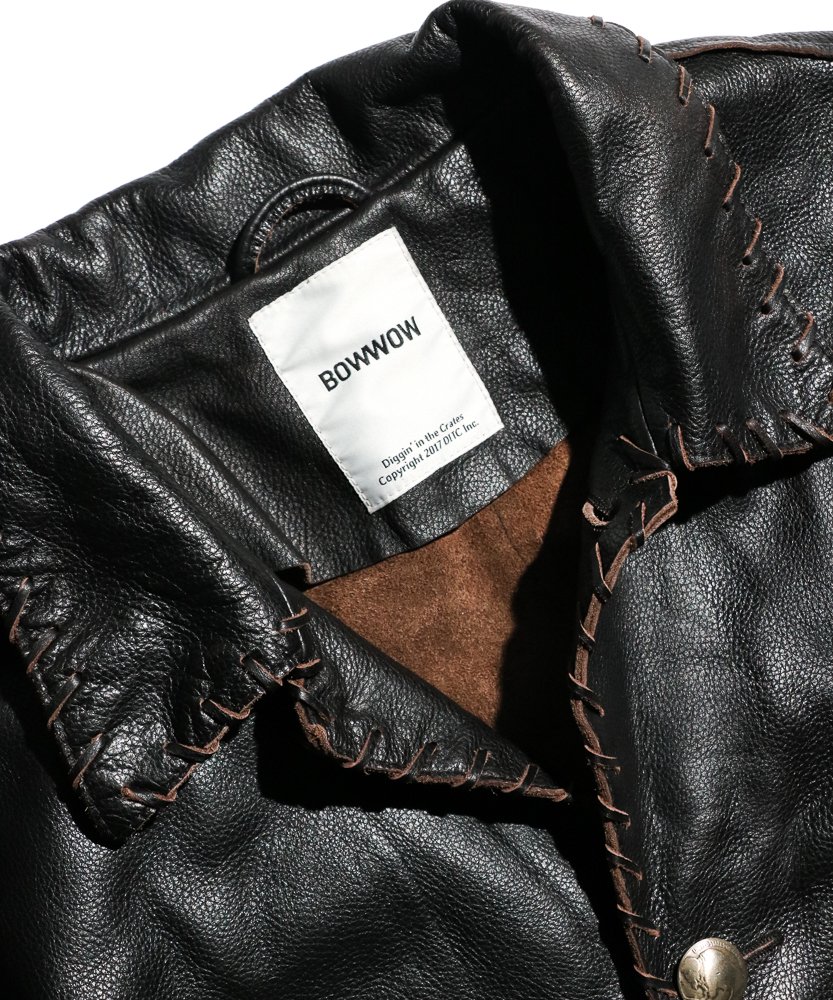 特売品コーナー BOW WOW LEATHER WOVEN CHORE COAT BOWWOW