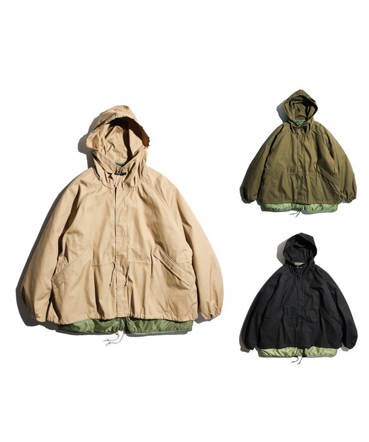 MADE IN STANDARD /  ASHLAND 90S SHORT SNOW PARKA COTTON WITH LINER