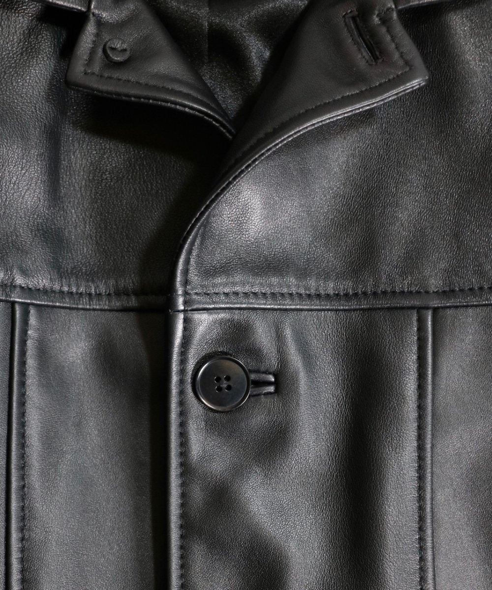 TOWNCRAFT / LEATHER CAR COAT