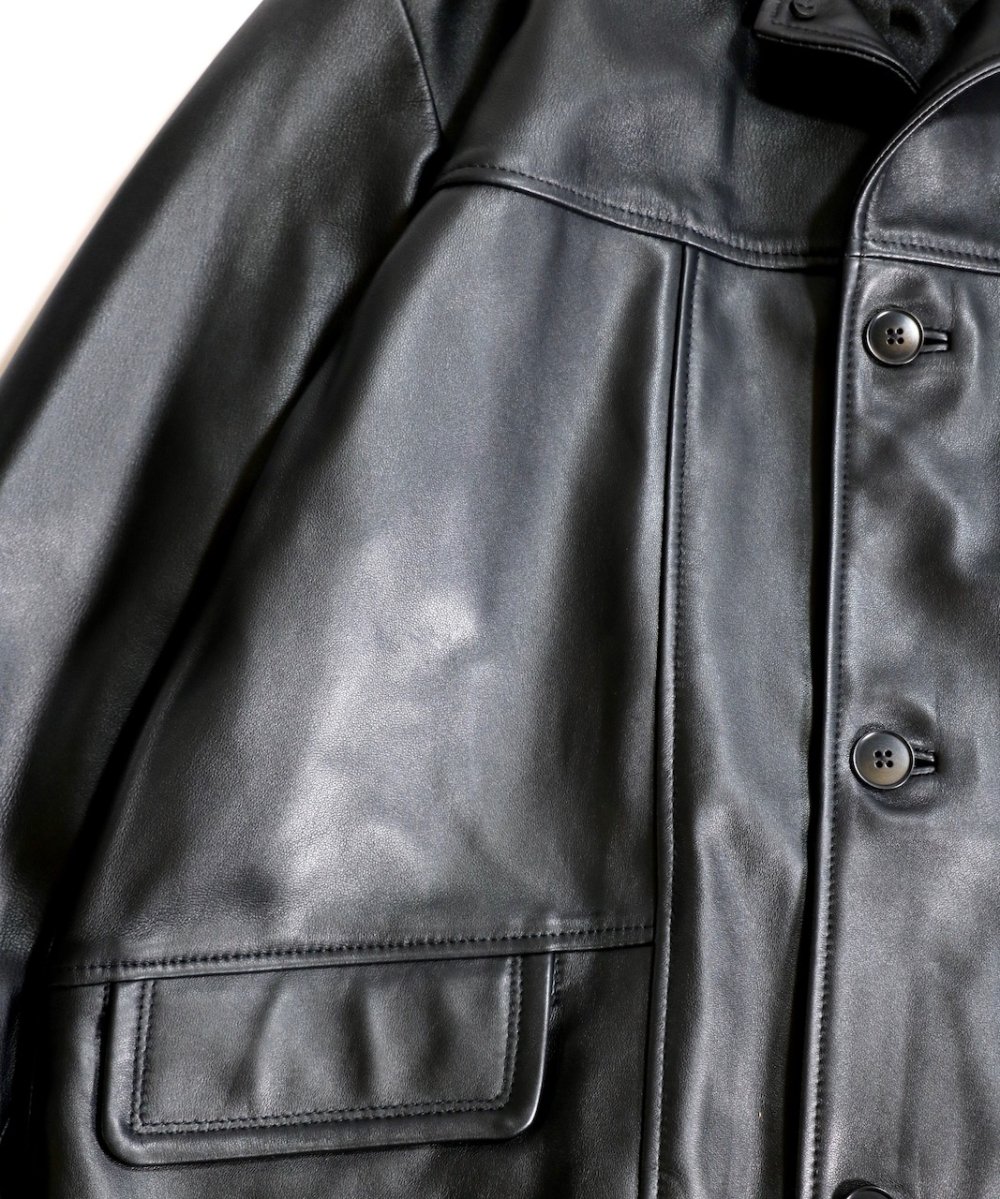 TOWNCRAFT / LEATHER CAR COAT