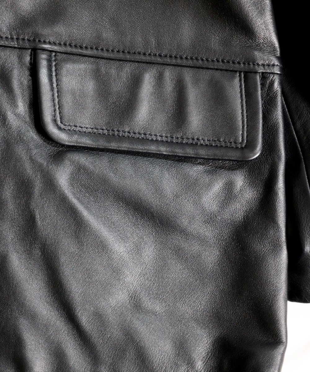 TOWNCRAFT / LEATHER CAR COAT