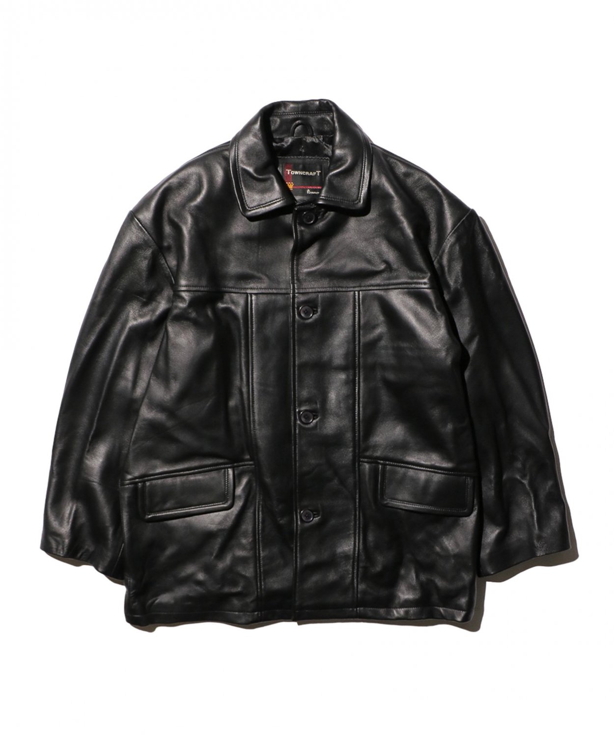 TOWNCRAFT / LEATHER CAR COAT