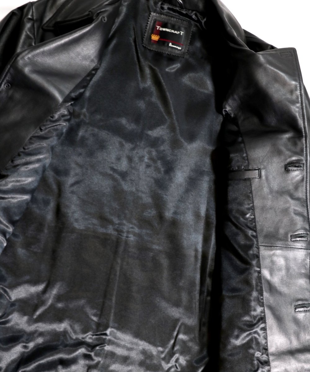 TOWNCRAFT / LEATHER RANCHER COAT