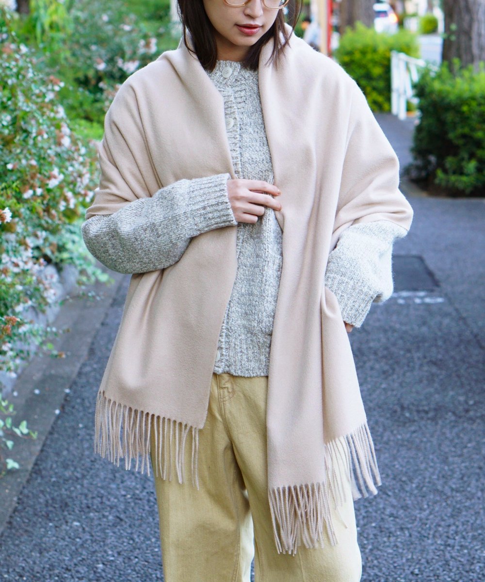 PENNEYS/ペニーズ THE FOX CASHMERE STOLE ザフォックスカシミアストール-