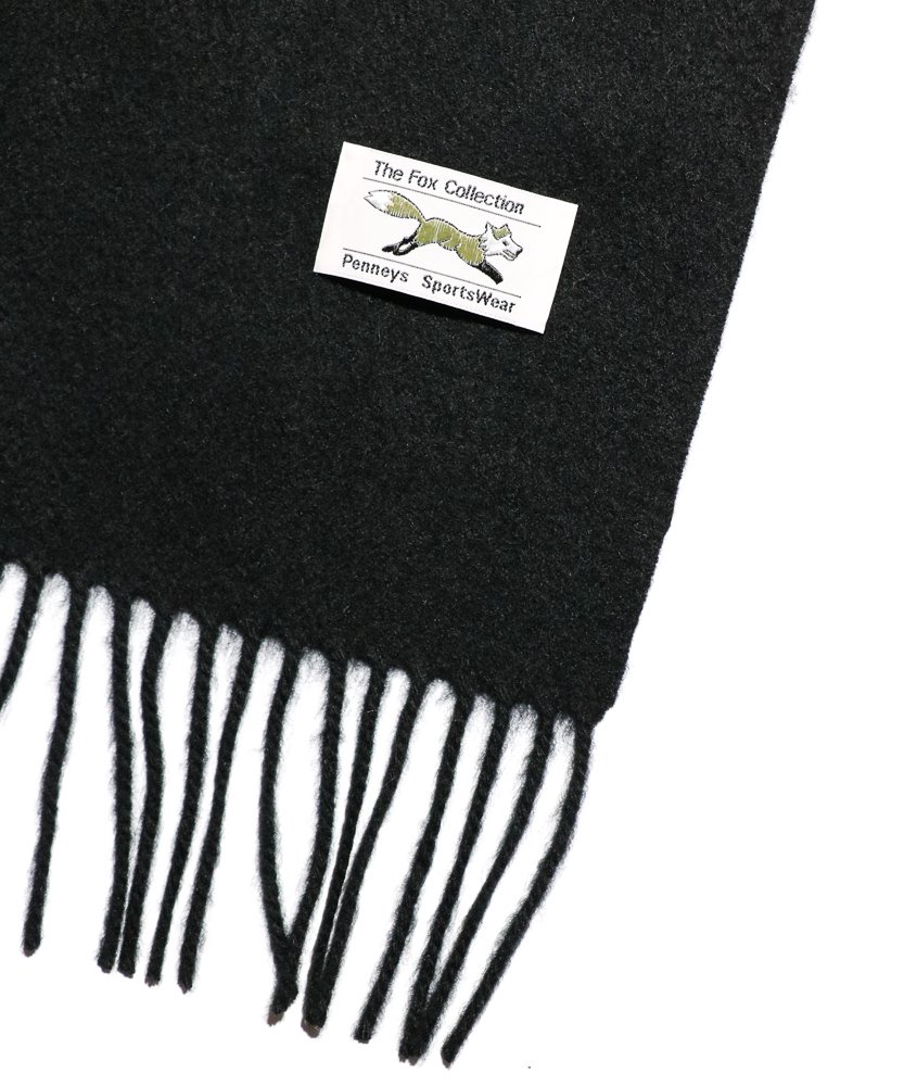 PENNEY'S / THE FOX CASHMERE MUFFLER