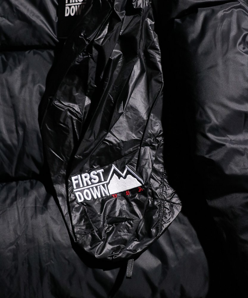 WEB限定】FIRST DOWN / LIGHT BUBBLE DOWN JACKET 10D NYLON TAFFETA