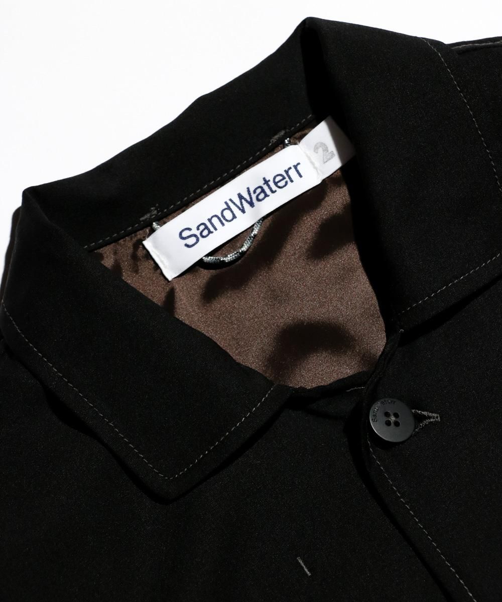 ジャケット・アウター Sand Waterr RESEARCHED PAJAMA SHIRT SandWaterr / RESEARCHED PAJAMA SHIRT REGGIANI W.SATIN(SW-J0205)