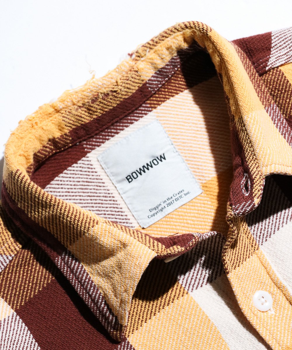 BOWWOW / GALAXY SYRUP FLANNEL SHIRTS BW241-GSFS