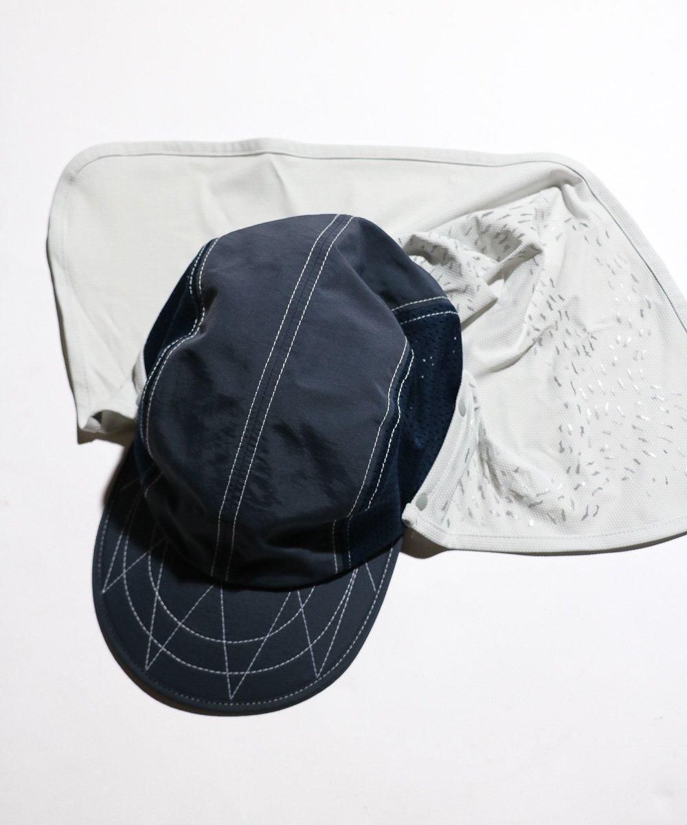 SandWaterr / ORGANIZED SUN SHADE CAP SUPPLEX® NYLON(SW-H0201)