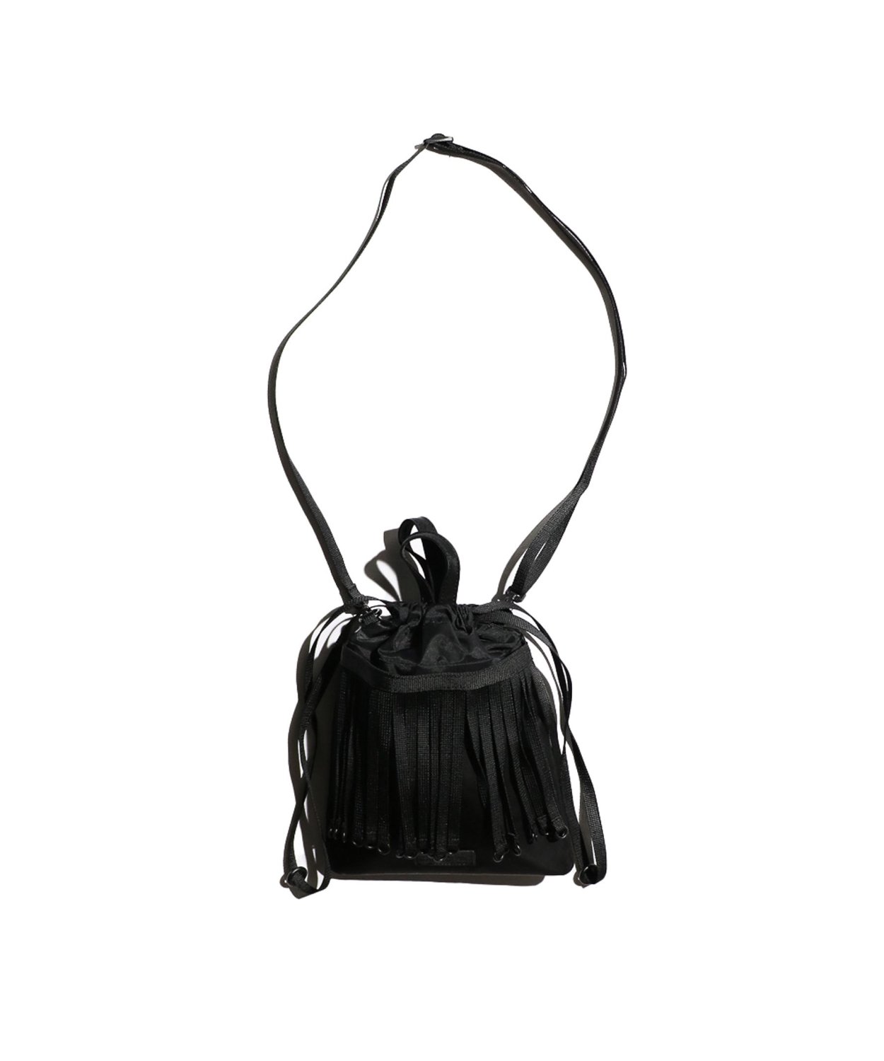 BAICYCLON by Bagjack / TAPE FRINGE DRAWSTRING BAG (BCL-65)