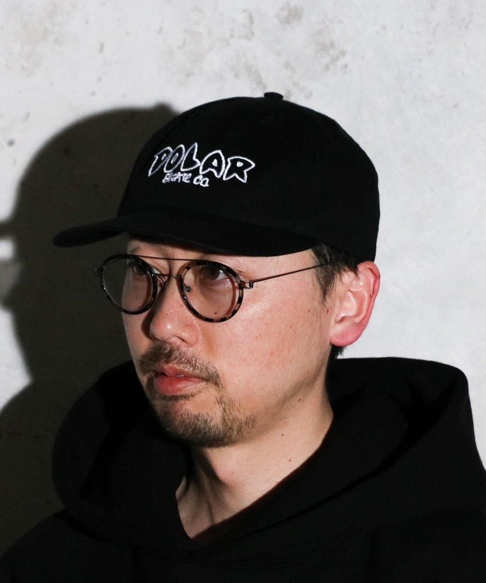 帽子 POLAR SKATE CO.MICHAELCAPSPIDERWEB BLACK Polar-Skate-Co-SU25-Michael-
