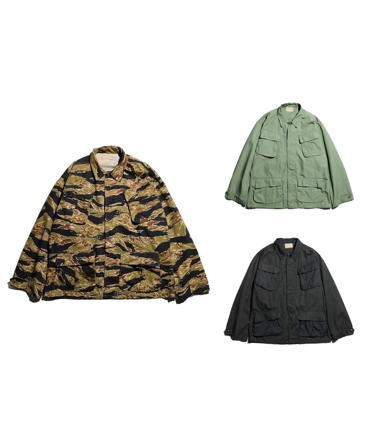 U.S MILITARY / US ARMY JUNGLE FATIGUE JACKET COMMERCIAL U.S MILITARY / US ARMY JUNGLE FATIGUE JACKET COMMERCIAL