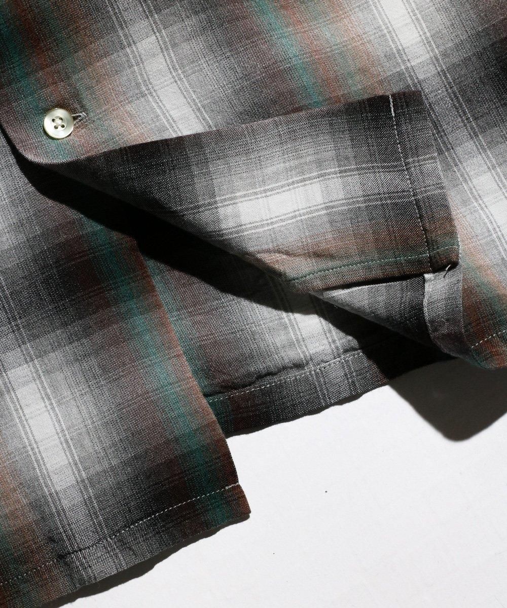 TOWNCRAFT / 60S OMBRE LOOP COLLAR SHIRTS MADE IN JAPAN TOWNCRAFT / 60S OMBRE LOOP COLLAR SHIRTS MADE IN JAPAN