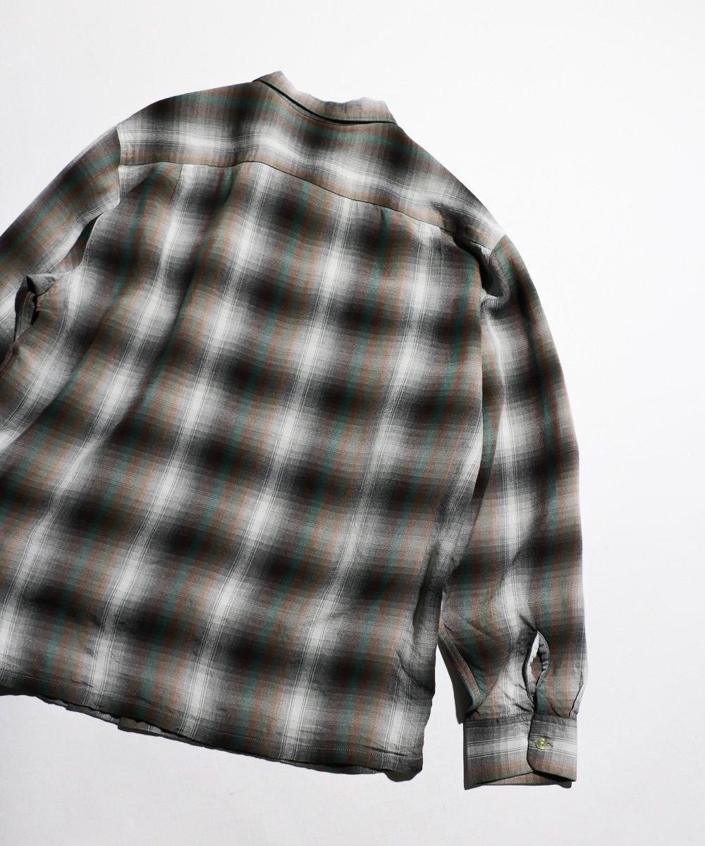 TOWNCRAFT / 60S OMBRE LOOP COLLAR SHIRTS MADE IN JAPAN