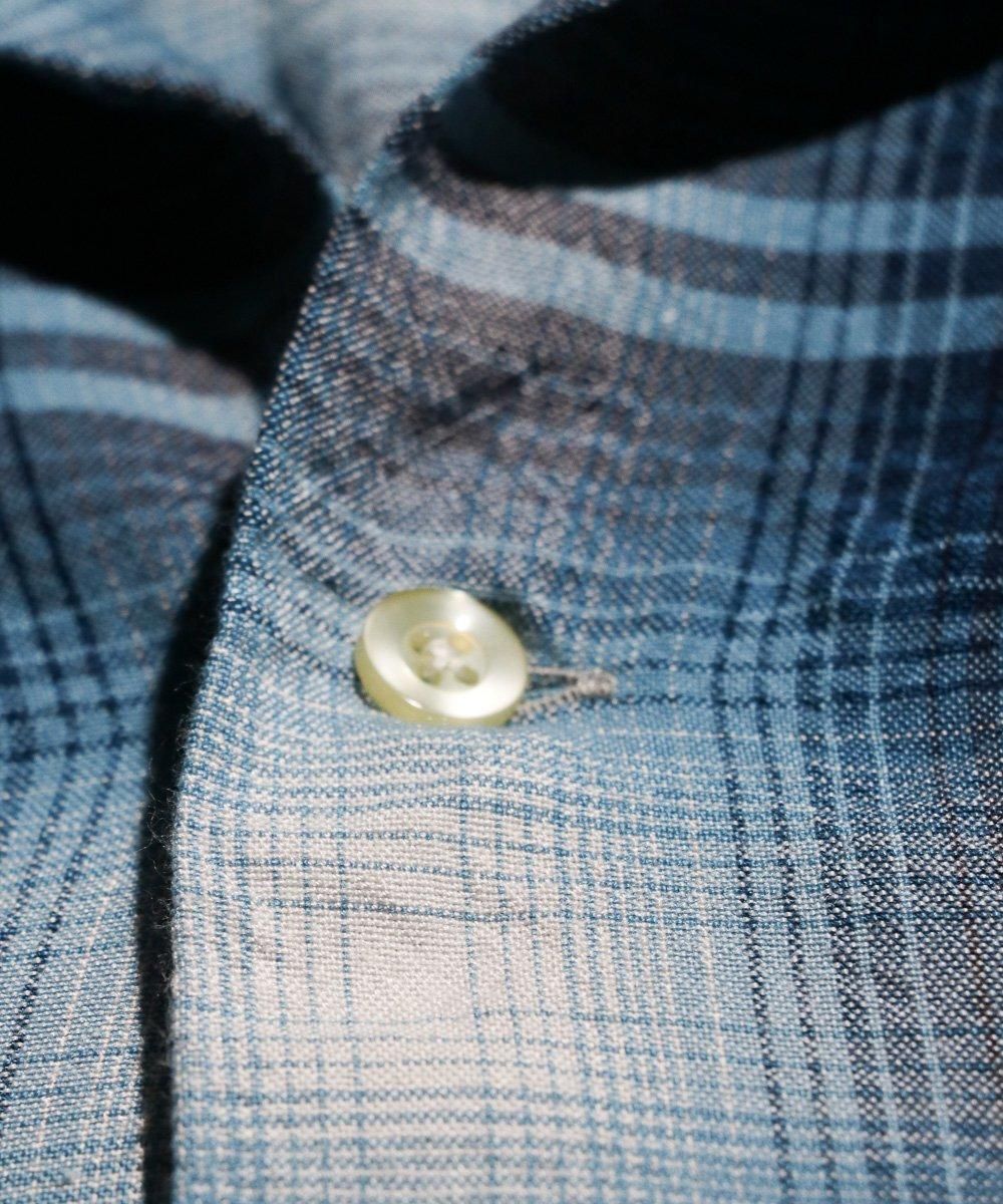 TOWNCRAFT / 60S OMBRE LOOP COLLAR SHIRTS MADE IN JAPAN