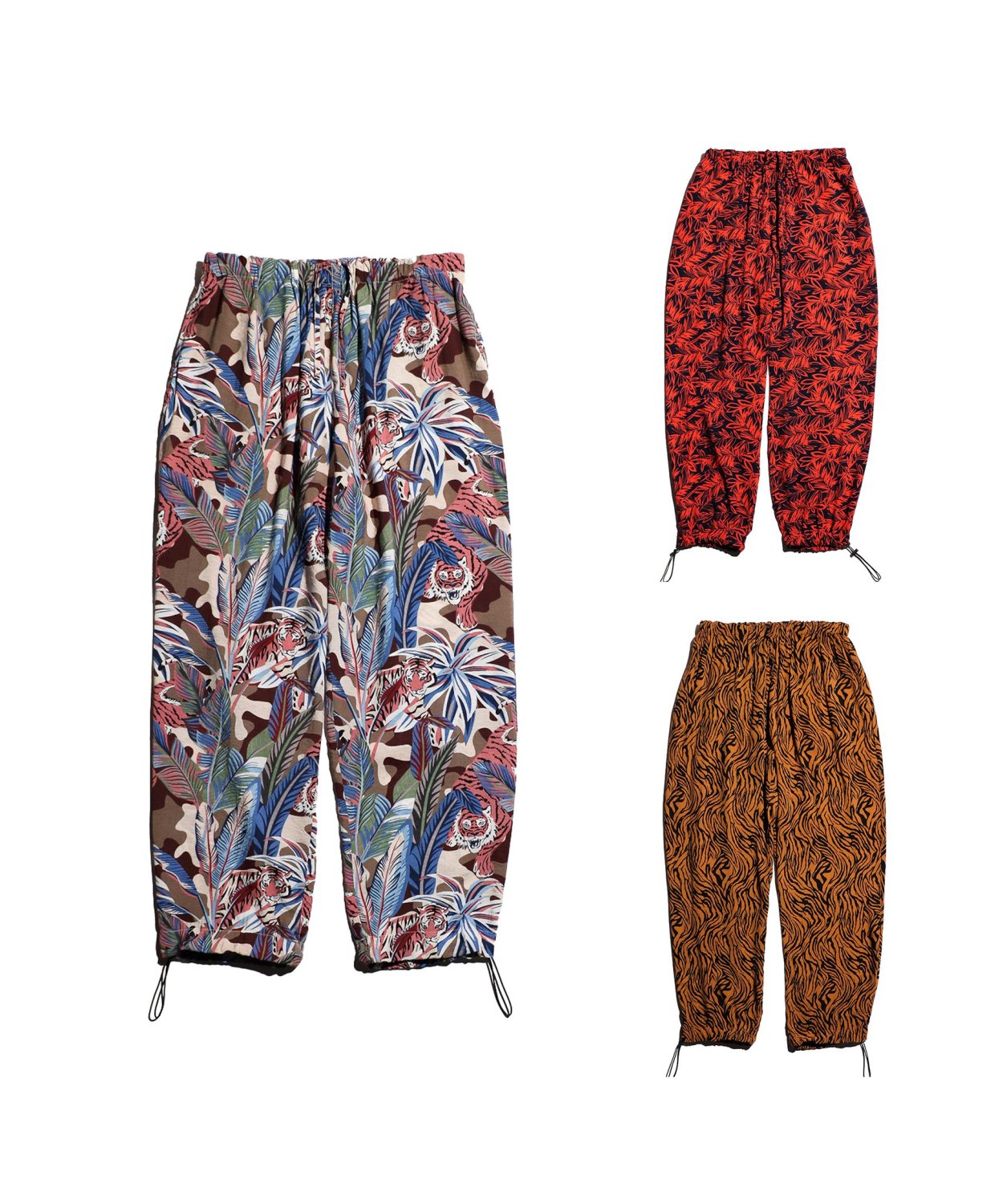 PENNEY'S / PRINTED WIDE PANTS