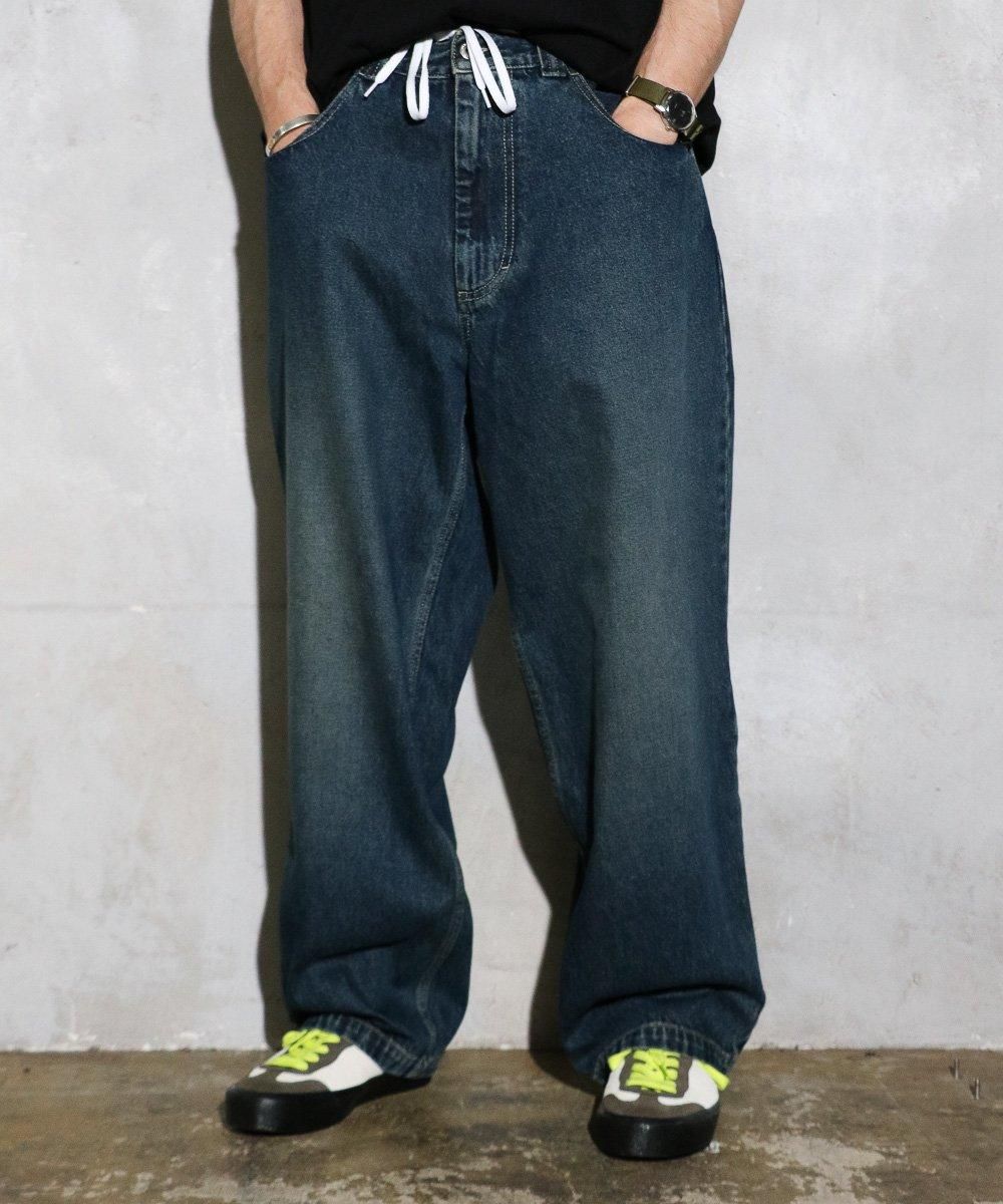 Polar Skate Co. / BIG BOY PANTS DIRTY BLUE -BLACK LINE-