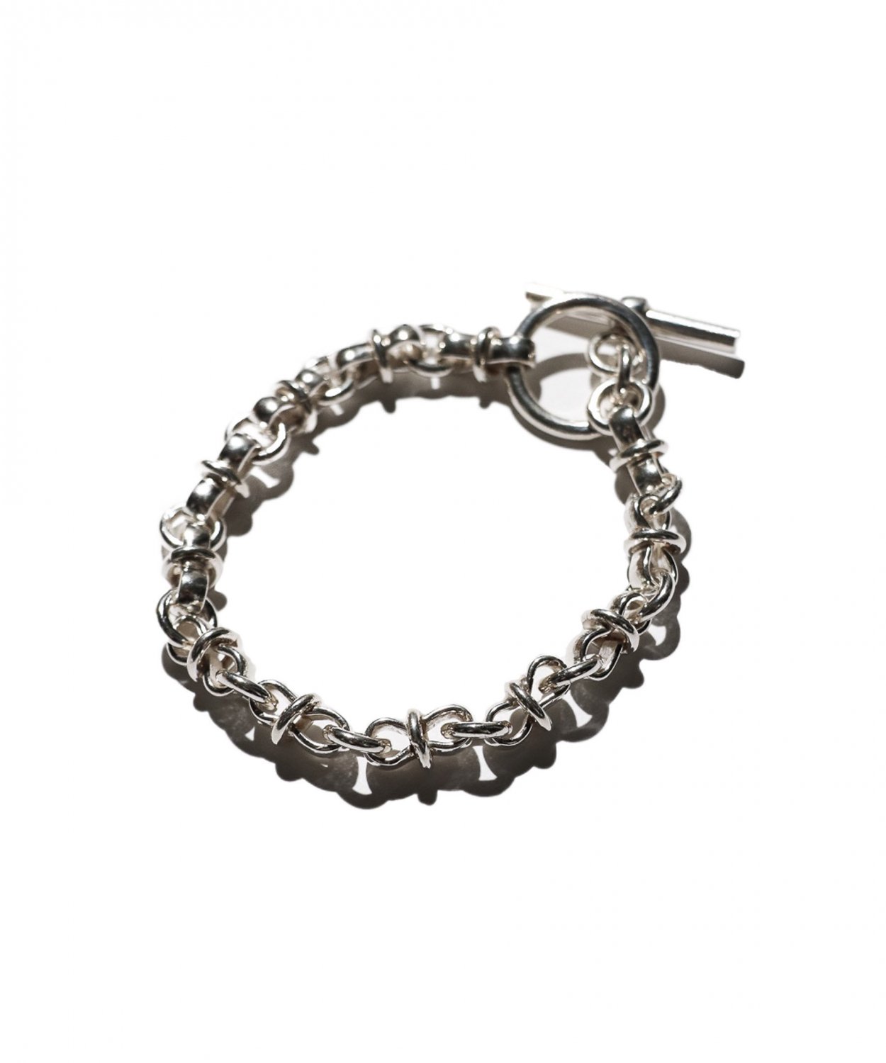 LAVER / TAGGLE CHAIN T BAR BRACELET (NO.21)