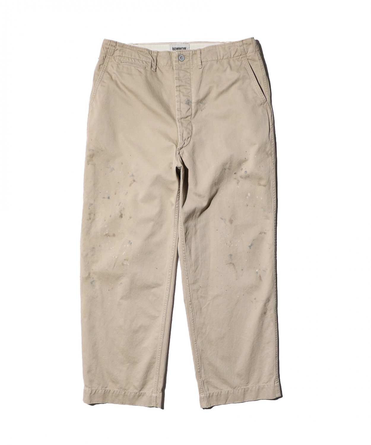 BOWWOW / M41 CHINO TROUSERS (Metal button)