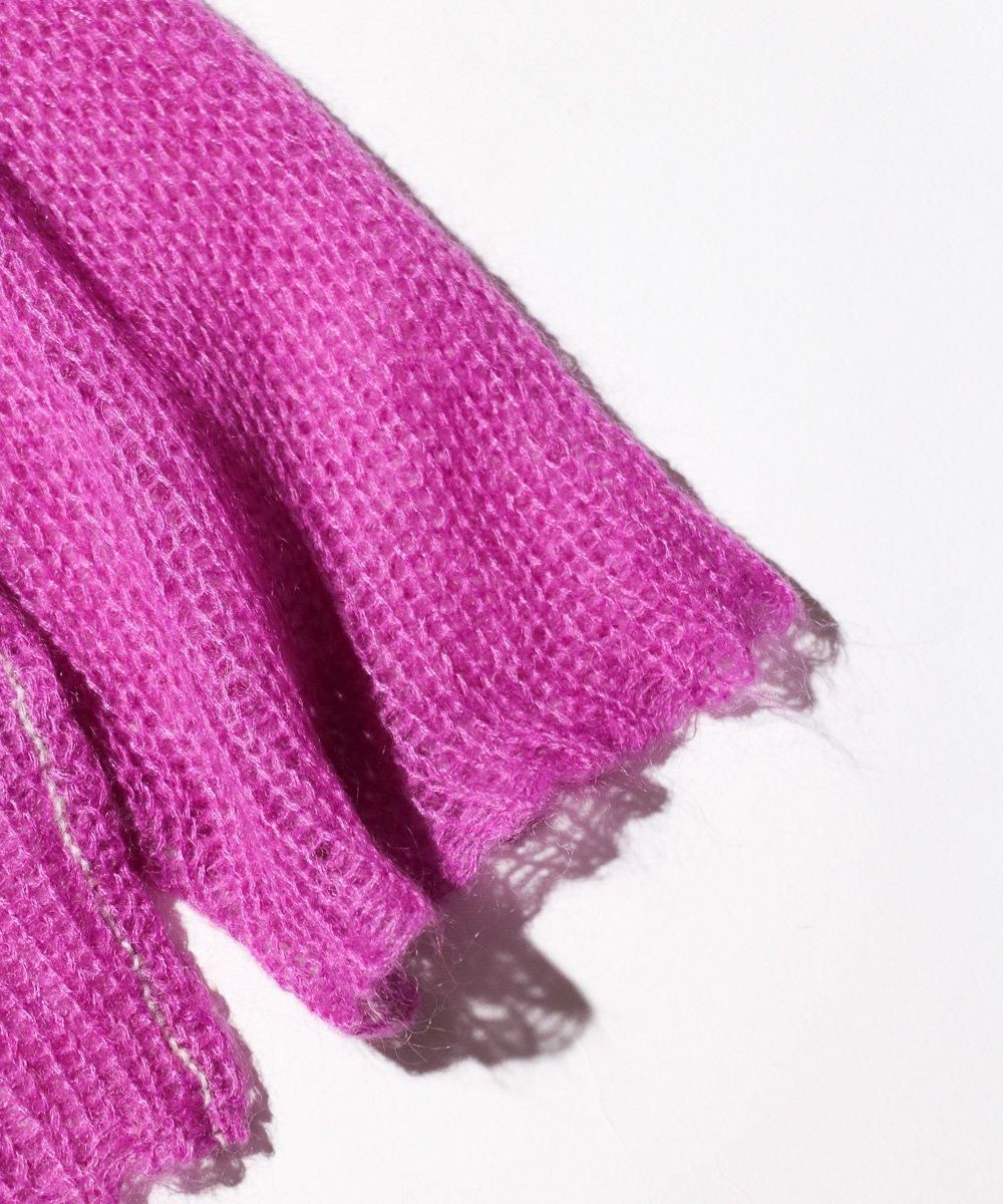 Needles mohair boat neck sweaterモヘアニット Needles mohair boat neck sweaterモヘアニット