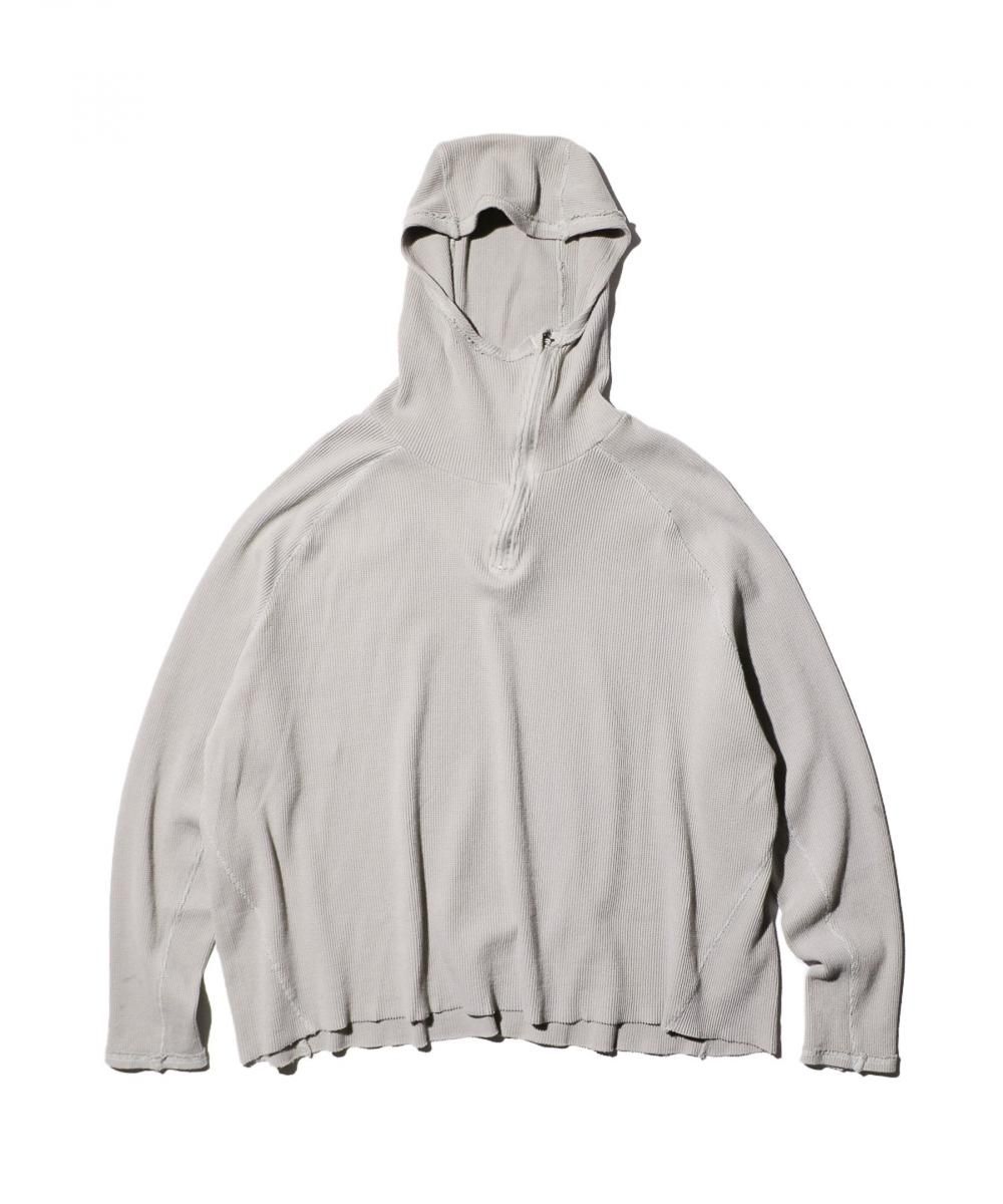 SandWaterr / ORGANIZED H.ZIP PULLOVER TOP / C.THERMAL (SW-C0303) SandWaterr / ORGANIZED H.ZIP PULLOVER TOP / C.THERMAL (SW-C0303)