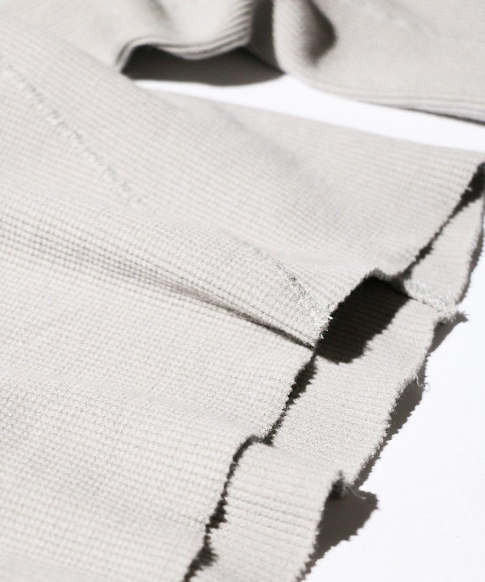 SandWaterr / ORGANIZED H.ZIP PULLOVER TOP / C.THERMAL (SW-C0303)