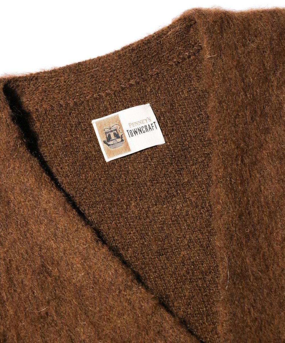 TOWNCRAFT / VINTAGE MOHAIR STRIPE CARDIGAN