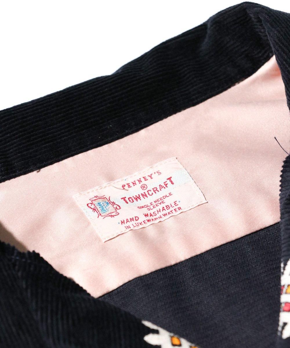 TOWNCRAFT / 50S CORDUROY SHIRTS NATIVE PATTERN TOWNCRAFT / 50S CORDUROY SHIRTS NATIVE PATTERN