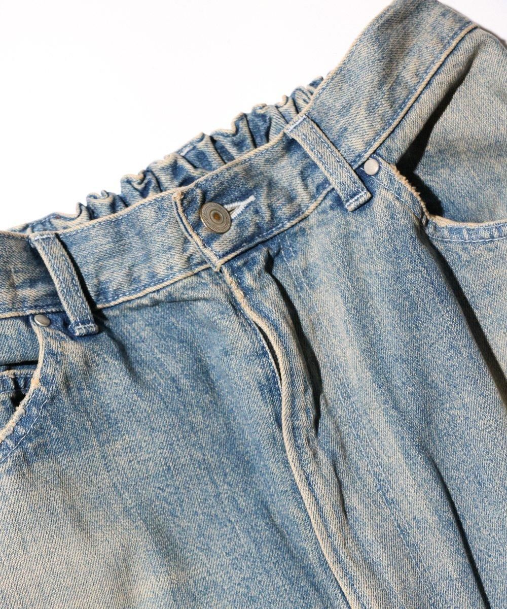 tsuzuli / EZ DENIM 5P PANTS PAINT (UNISEX) PT2201