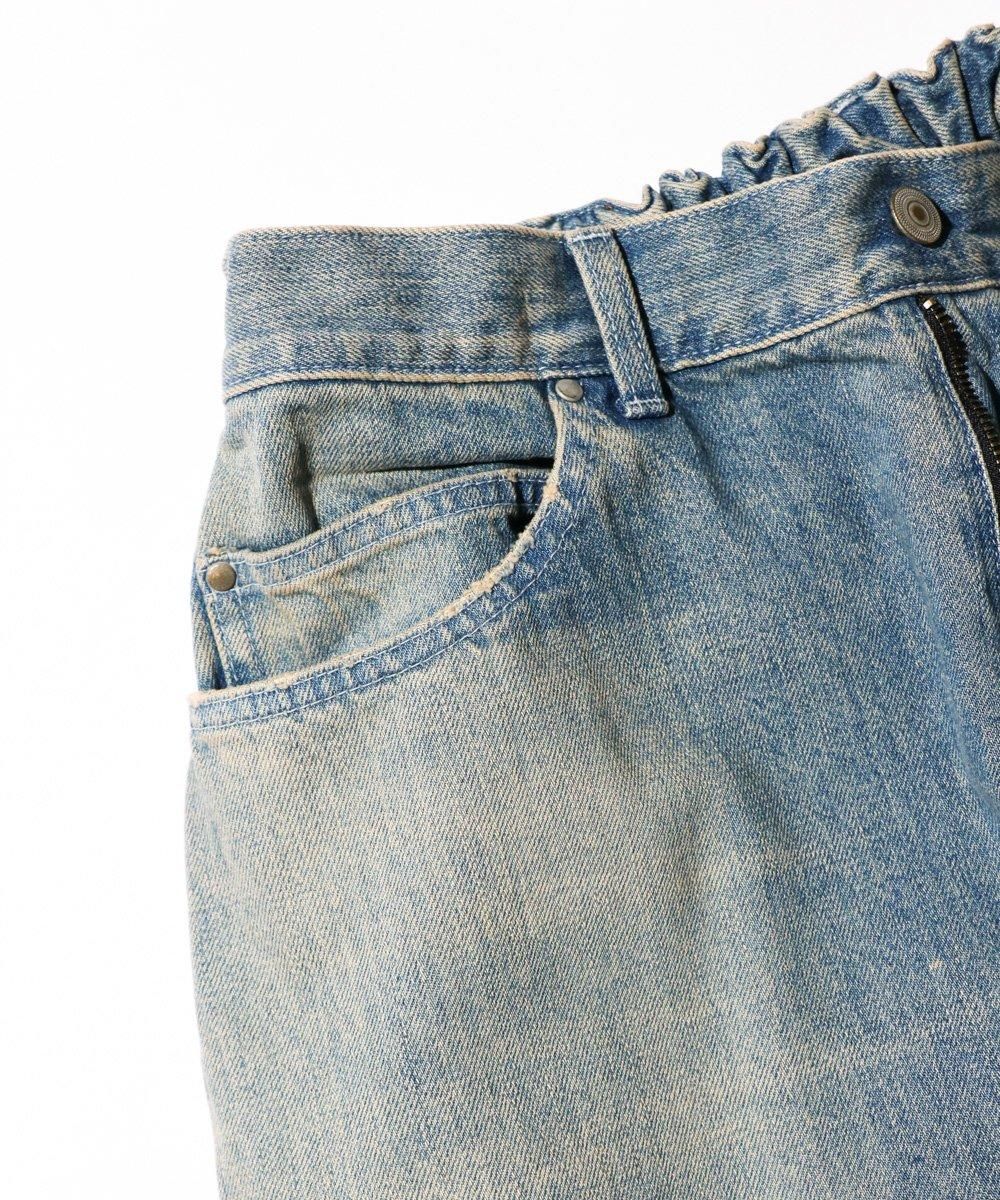 tsuzuli / EZ DENIM 5P PANTS PAINT (UNISEX) PT2201