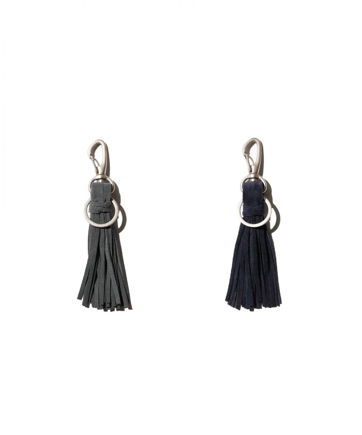 HOBO / TASSEL KEY RING with COW SUEDE
