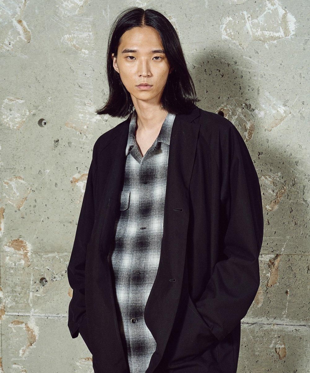 SUNNY SPORTS / NOTCH COLLAR 2B RAGLAN JACKET