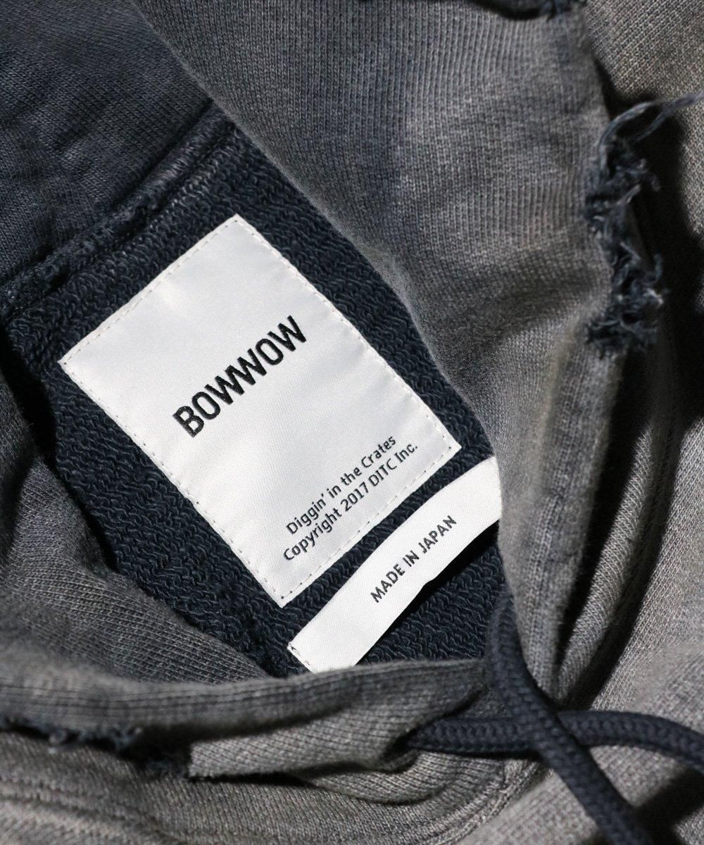 BOWWOW / HARD AGING HOODIE (BW242-HAH) BOWWOW / HARD AGING HOODIE (BW242-HAH)