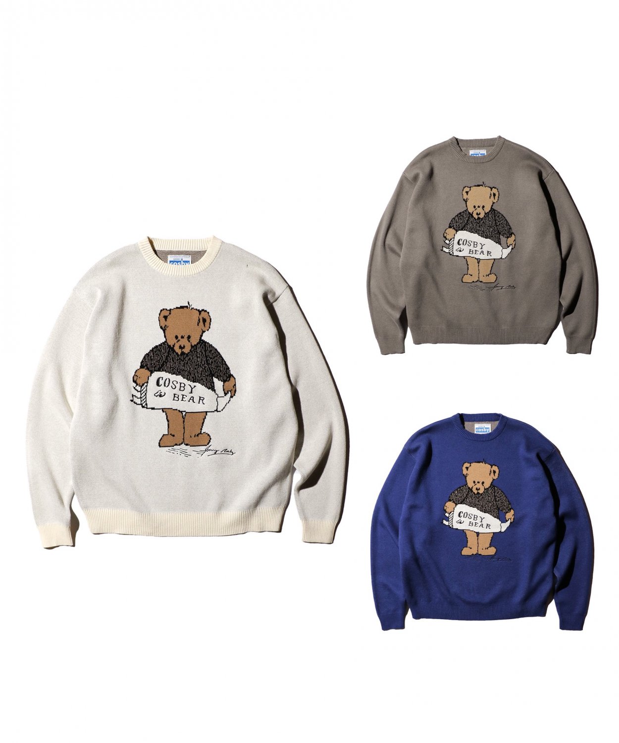 GERRY COSBY / COSBY BEAR CREW SWEATER