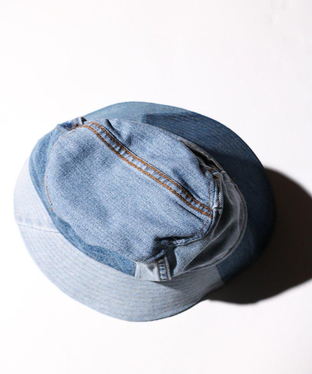 THRIFTY LOOK / LEVIS 550 REMAKE DENIM HAT THRIFTY LOOK / LEVIS 550 REMAKE DENIM HAT