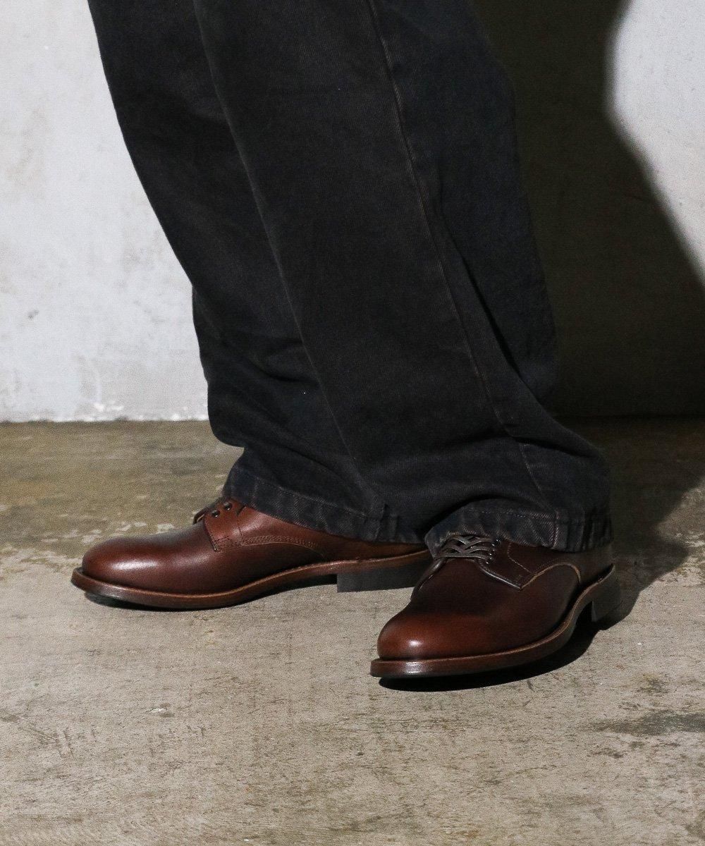 TOWNCRAFT × WHEEL ROBE / 6-EYE PLAIN TOE DERBY SHOES #20075