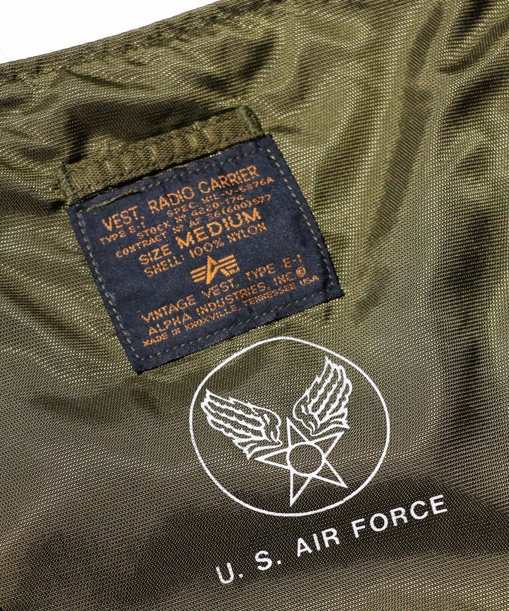 U.S MILITARY / ALPHA 90S E-1 VEST DEAD STOCK