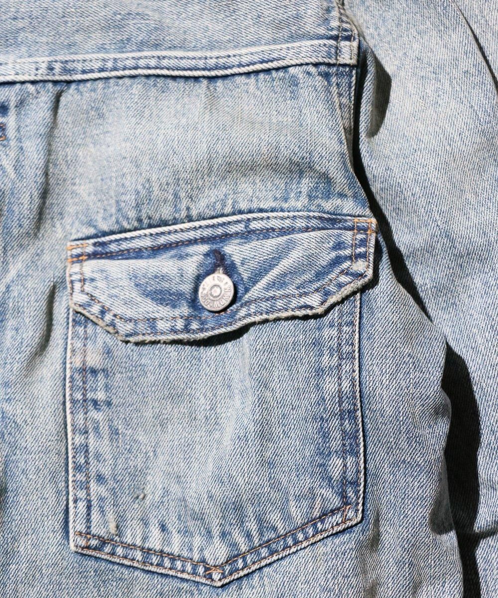 BOWWOW / BLANKET LINED DENIM JACKET AGING (BW242-BLDJA) BOWWOW / BLANKET LINED DENIM JACKET AGING (BW242-BLDJA)