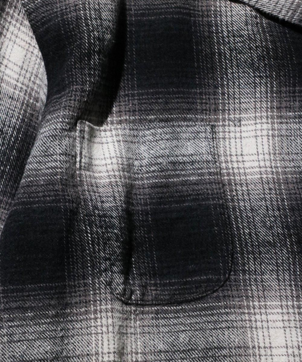TOWNCRAFT / 60S LOOP COLLAR NEL OMBRE SHIRTS