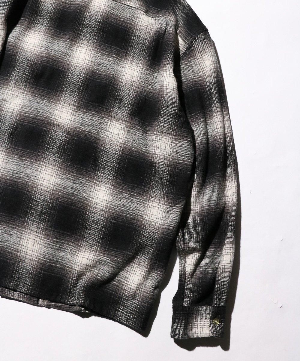 TOWNCRAFT / 60S LOOP COLLAR NEL OMBRE SHIRTS
