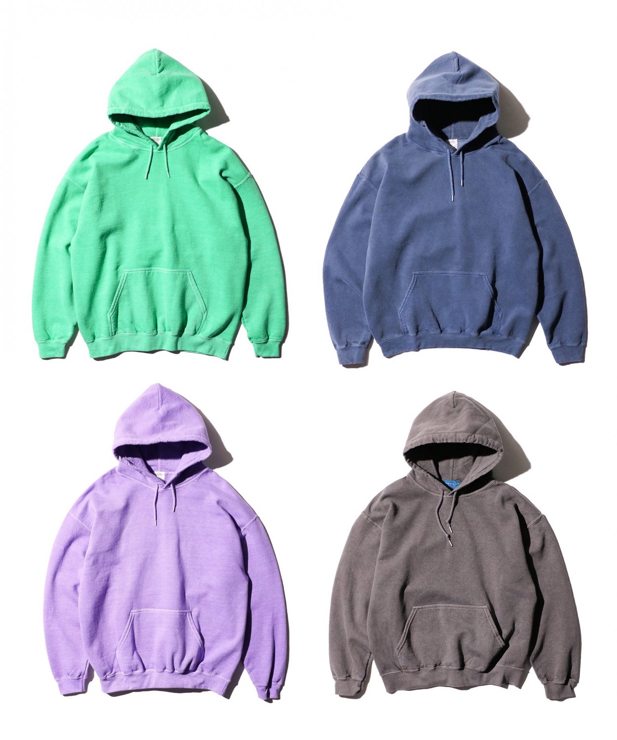 WEB TOWNCRAFT / PIGMENT PULL HOODIE