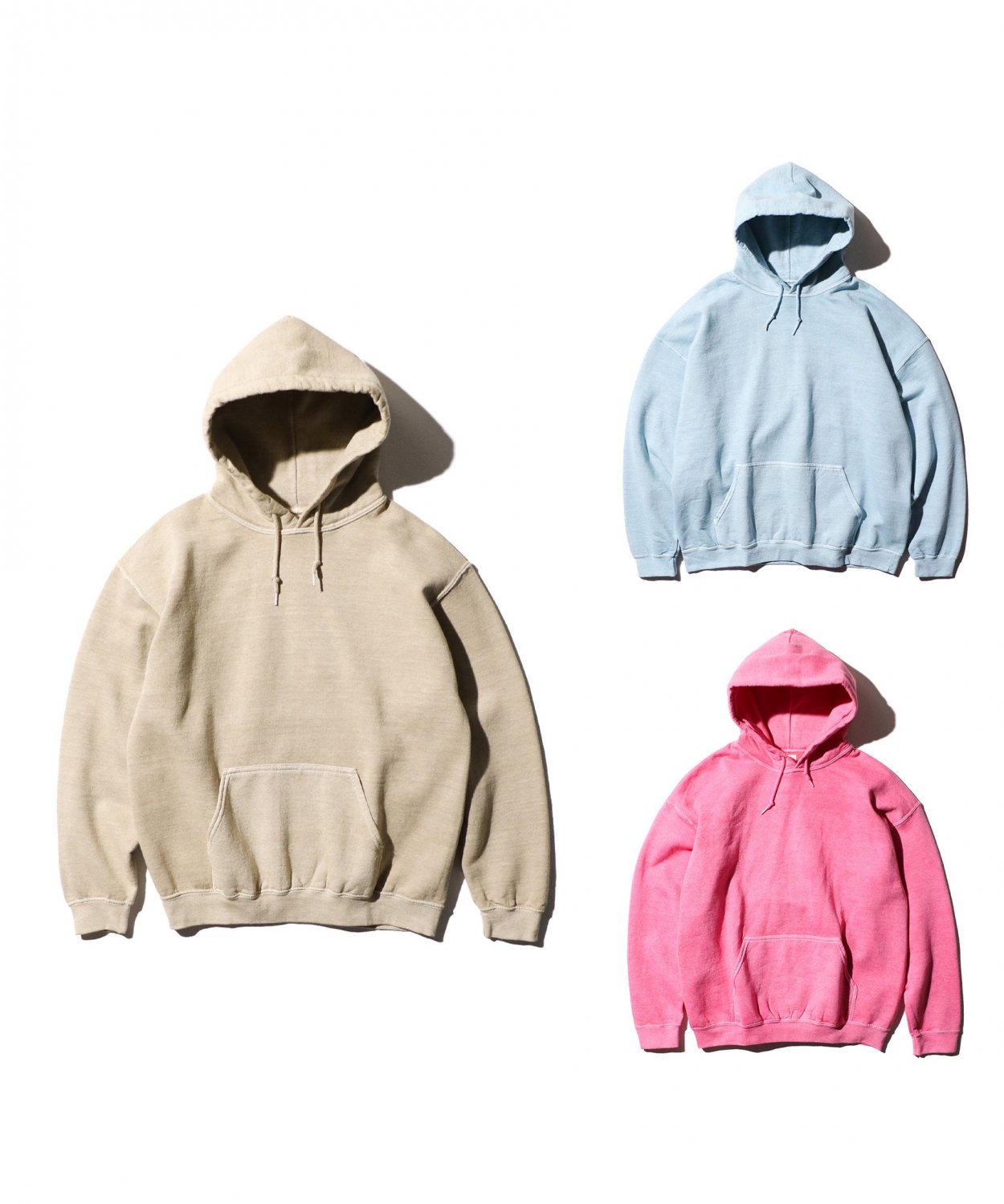 WEB TOWNCRAFT / PIGMENT PULL HOODIE