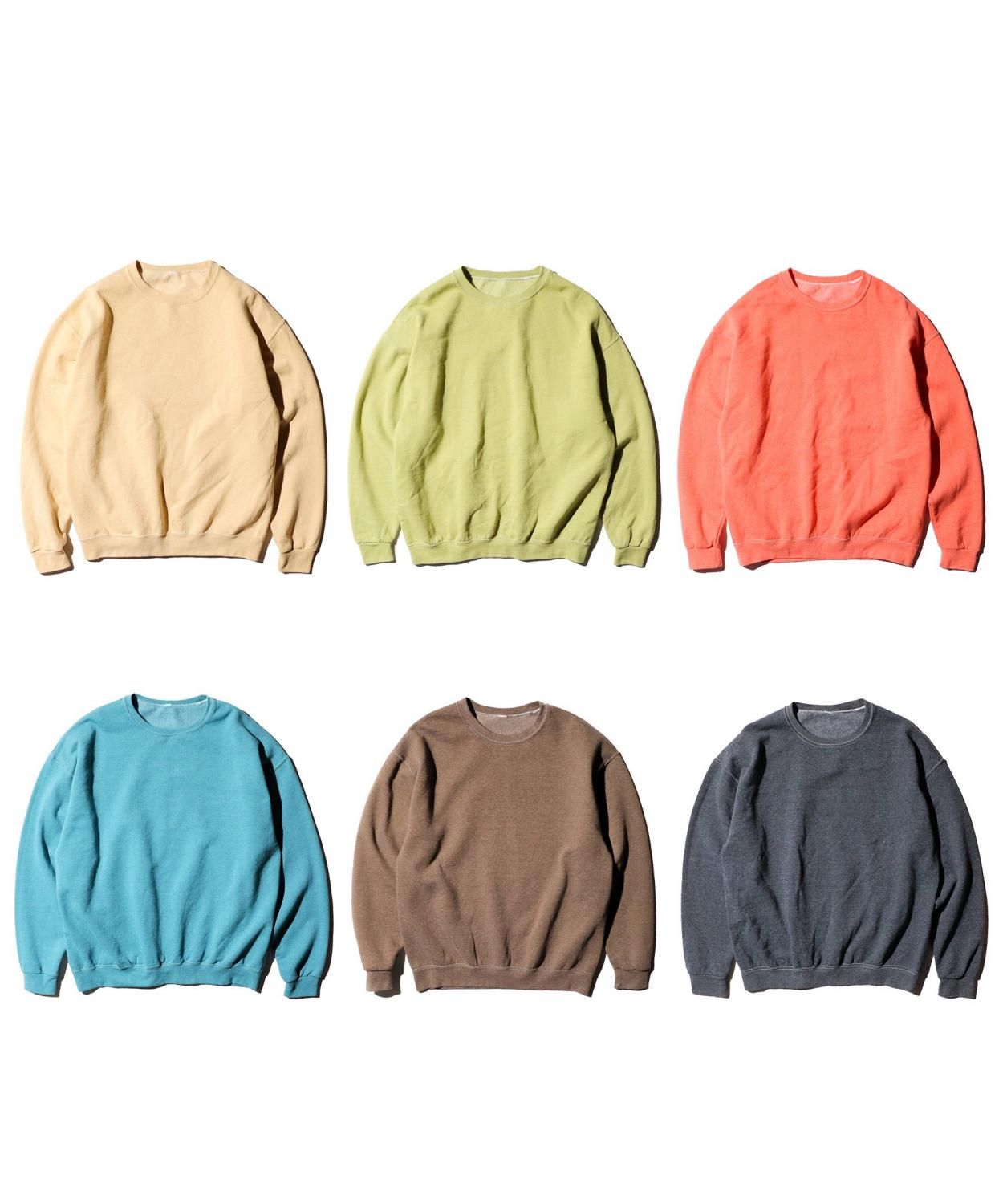 JERZEES / GARMENT DYE CREW NECK SWEAT