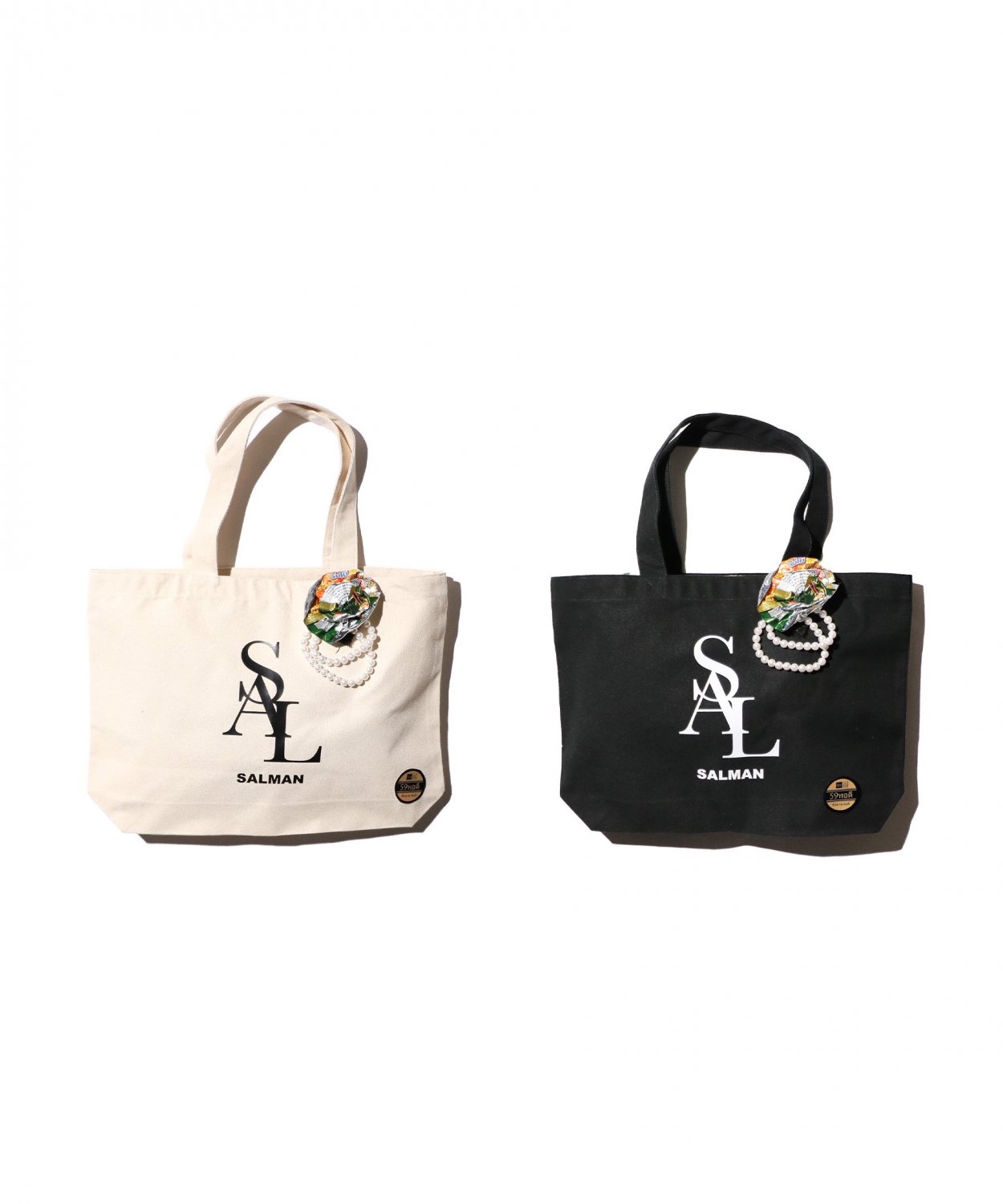 SALMAN / INITIAL TOTE BAG