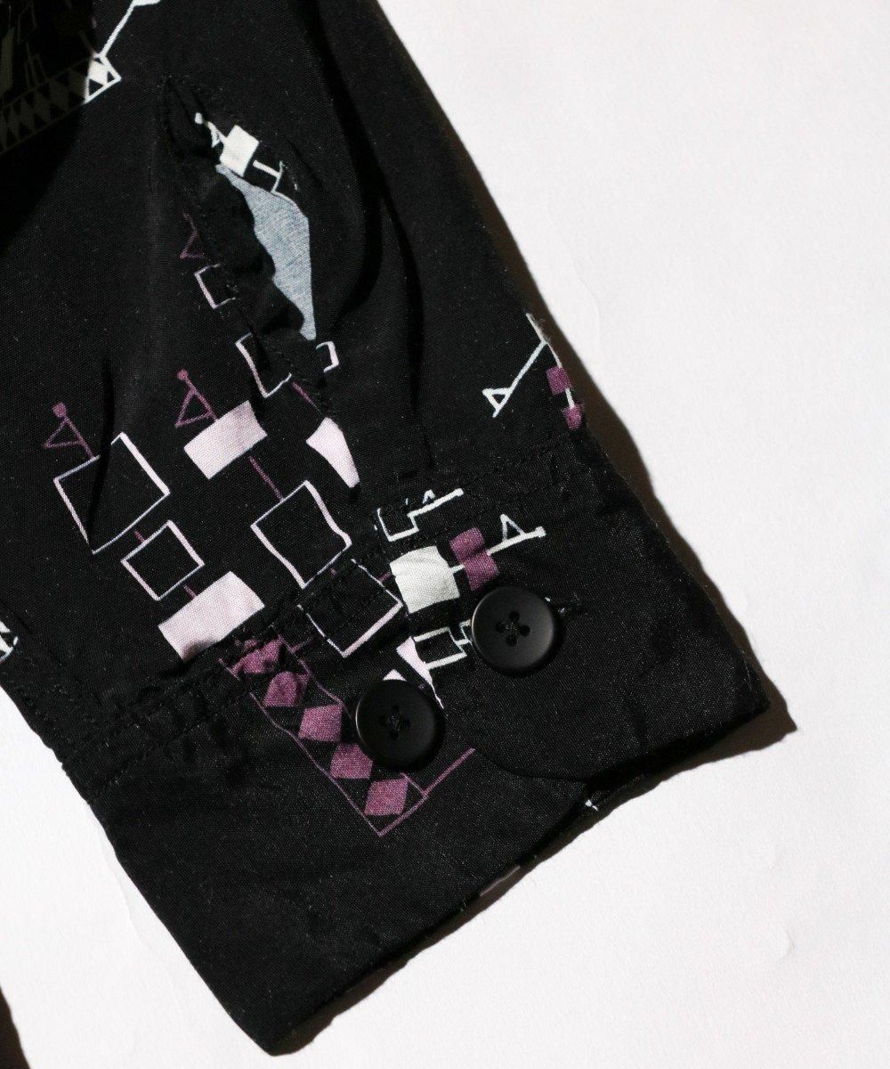 ジュンクラフト　jun craft 50S TOWNCRAFT シャツ / タウンクラフト 50S W-FLAP LOOP COLLAR