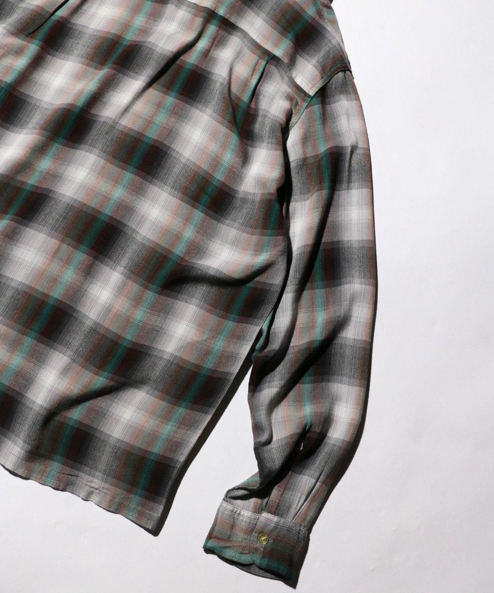 WEB限定】TOWNCRAFT / 60S OMBRE LOOP COLLAR SHIRTS