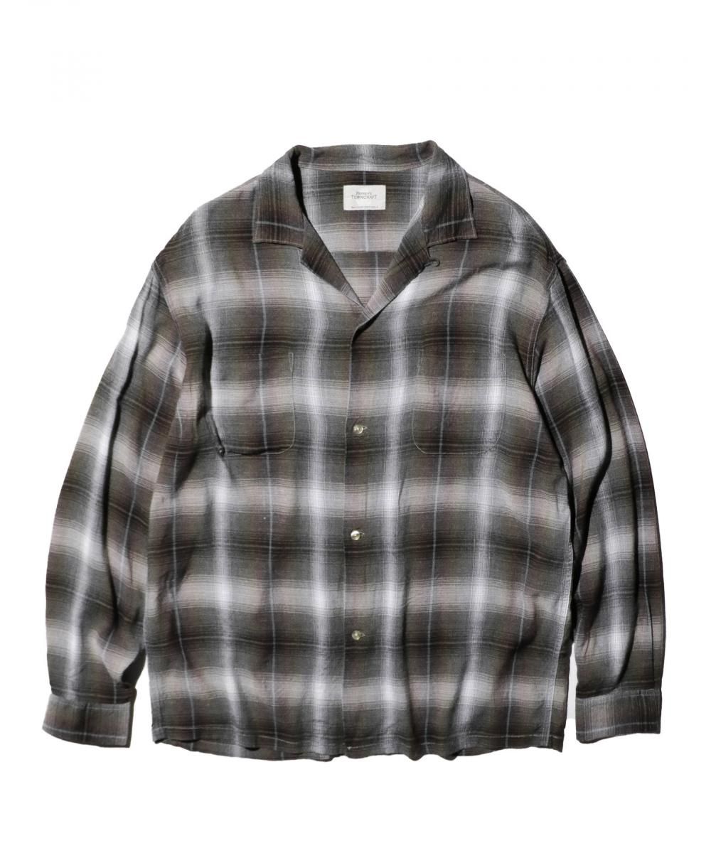 TOWN CRAFT 60s/Loop collar/Open collar short sleeve shirt